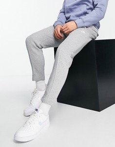 Серые суженные книзу джоггеры Nike Club-Серый