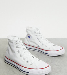 Белые высокие кеды для широкой стопы Converse Chuck Taylor All Star-Белый