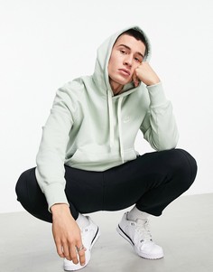 Премиум-худи из плотного материала светло-зеленого цвета Nike Classic-Зеленый цвет