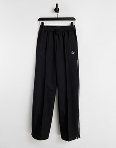 Черные джоггеры с логотипом-трилистником adidas Originals Trefoil-Черный цвет