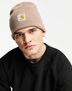 Розовая шапка-бини Carhartt WIP Watch-Розовый цвет