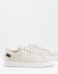 Однотонные коричневые кроссовки из переработанных материалов adidas Originals Stan Smith-Коричневый