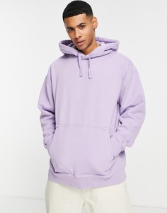 Сиреневый худи в стиле oversized Topman-Фиолетовый цвет