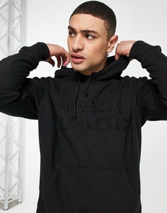 Черный худи Russell Athletic Carlos-Серый