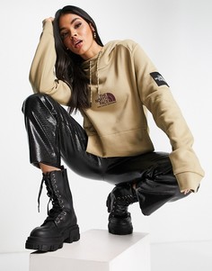 Худи бежевого цвета The North Face Fine Alpine-Светло-бежевый цвет