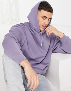 Фиолетовый oversized-худи River Island-Фиолетовый цвет