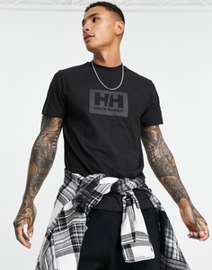 Черная футболка Helly Hansen-Черный цвет