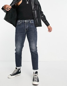 Укороченные выбеленные джинсы AllSaints Jack-Голубой