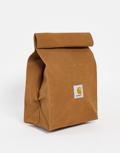 Водоотталкивающая сумка для завтрака из холщевой ткани коричневого цвета Carhartt WIP-Коричневый цвет