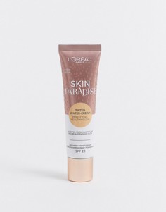 Тонирующее увлажняющее средство с фактором SPF20 LOreal Paris - Skin Paradise-Бежевый Loreal