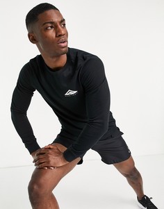 Черный лонгслив Nike Running Trail-Черный цвет