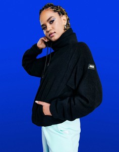 Горнолыжный флисовый джемпер для среднего слоя без застежки ASOS 4505-Черный цвет
