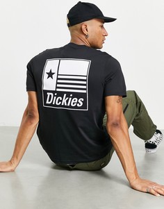 Черная футболка с принтом на спине Dickies Taylor-Черный цвет