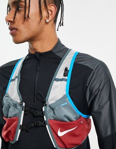 Серый жилет Nike Running Trail