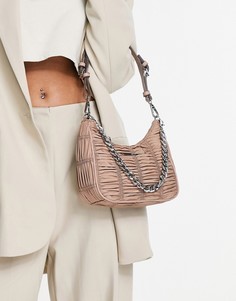 Нежно-розовая сумка на плечо с цепочкой ALDO Love Planet Acera-Розовый цвет