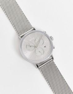 Часы с хронографом и серебристым циферблатом Timex-Серебристый