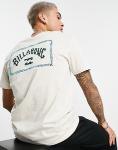 Кремовая футболка Billabong Arch-Медный