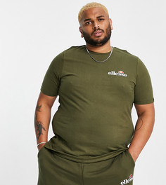 Футболка цвета хаки ellesse PLUS Voodoo-Зеленый цвет