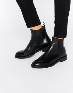 Черные кожаные ботинки челси Vagabond Amina-Черный