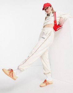Светлые джоггеры adidas Originals Retro Luxury-Белый