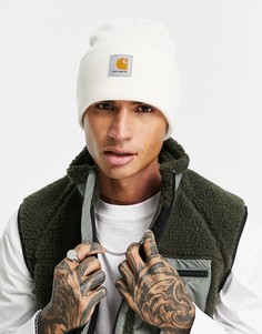 Белая шапка-бини Carhartt WIP Watch-Белый