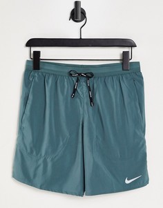 Синие шорты длиной 7 дюймов Nike Running Dri-FIT Flex Stride-Голубой