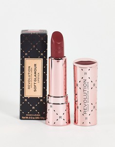 Губная помада Revolution – Soft Glamour Satin Kiss (Rose)-Розовый цвет