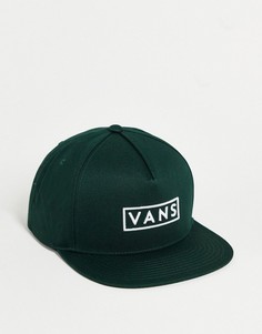 Зеленая бейсболка Vans Easy Box-Зеленый цвет