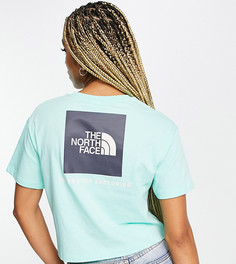 Укороченная футболка светло-зеленого цвета The North Face Redbox – эксклюзивно для ASOS-Зеленый цвет