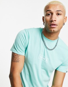 Зеленая футболка Vans Easy Box-Зеленый цвет
