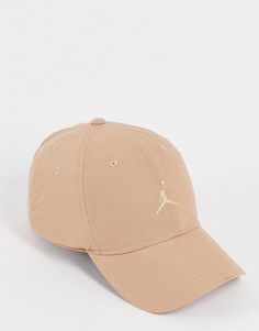 Светло-бежевая выбеленная кепка из хлопка с логотипом Nike Jordan H86 Jumpman-Светло-бежевый цвет