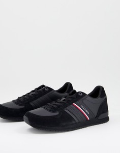 Черные кроссовки для бега Tommy Hilfiger-Черный цвет