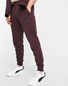 Бордовые джоггеры Puma Essentials-Красный