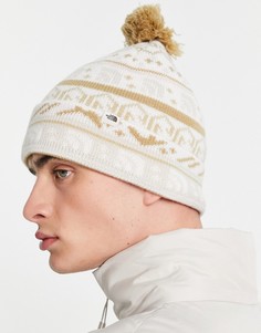 Белая шапка-бини с традиционным узором Фэйр-Айл The North Face-Белый