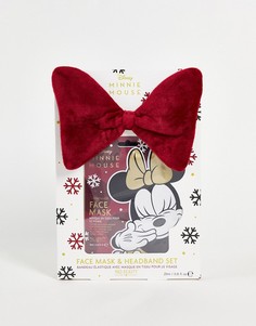 Набор из маски для лица и повязки на голову Minnie Burgundy-Бесцветный M.A.D Beauty