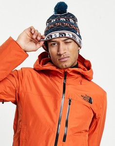 Синяя шапка-бини с традиционным узором Фэйр-Айл The North Face-Голубой