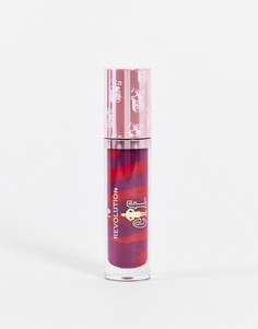 Блеск для губ I Heart Revolution x Elf Candy Cane – Jack In The Box-Розовый цвет