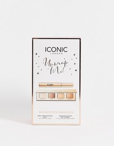 Палетка теней для век ICONIC London – Smokey Eye Obessed (Скидка -41%)-Разноцветный
