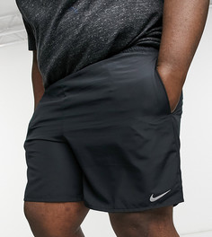 Черные шорты длиной 7 дюймов Nike Running Plus Challenger-Черный цвет