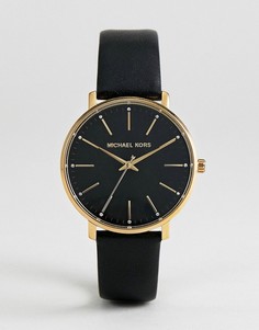 Часы с кожаным ремешком Michael Kors MK2747 Pyper 38 мм-Черный