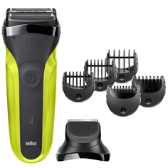 Электробритва Braun 300BT Green