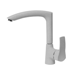 Смеситель для кухни AquaGranitEx C-7040 (310), серый