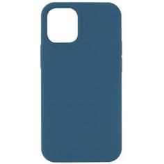 Чехол для Apple iPhone 13 Pro Deppa Liquid Silicone Pro синий