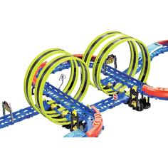 Автотрек 1toy Neotrack 80 деталей, 2 машинки с акб Т21046