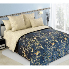 Покрывало стеганное 140х200 см перкаль Легкое дыхание Текс-Дизайн