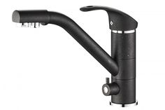 Смеситель для кухниSteel Hammer SH 321 BLACK CR под фильтр Zorg