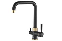 Смеситель Steel Hammer SH 715 BLACK BR для кухонной мойки Zorg