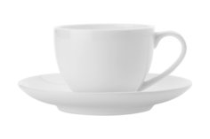 Чашка Maxwell & Williams Кашемир (0.1 л) с блюдцем, белая MW583-BC1891