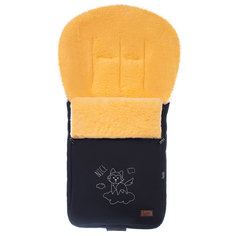 Конверт зимний меховой Nuovita Islanda Pesco Nero, Черный