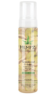 Гель-мусс для душа Сандал и Яблоко Hempz Sandalwood & Apple Herbal Foaming Body Wash